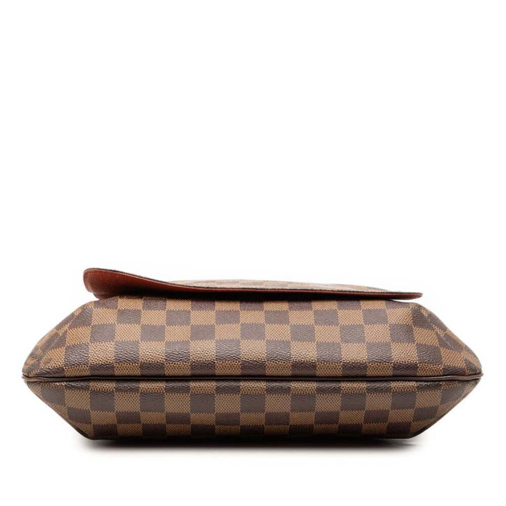 LOUIS VUITTON Brown Damier Leather Shoulder Bag - Picture 3 of 7